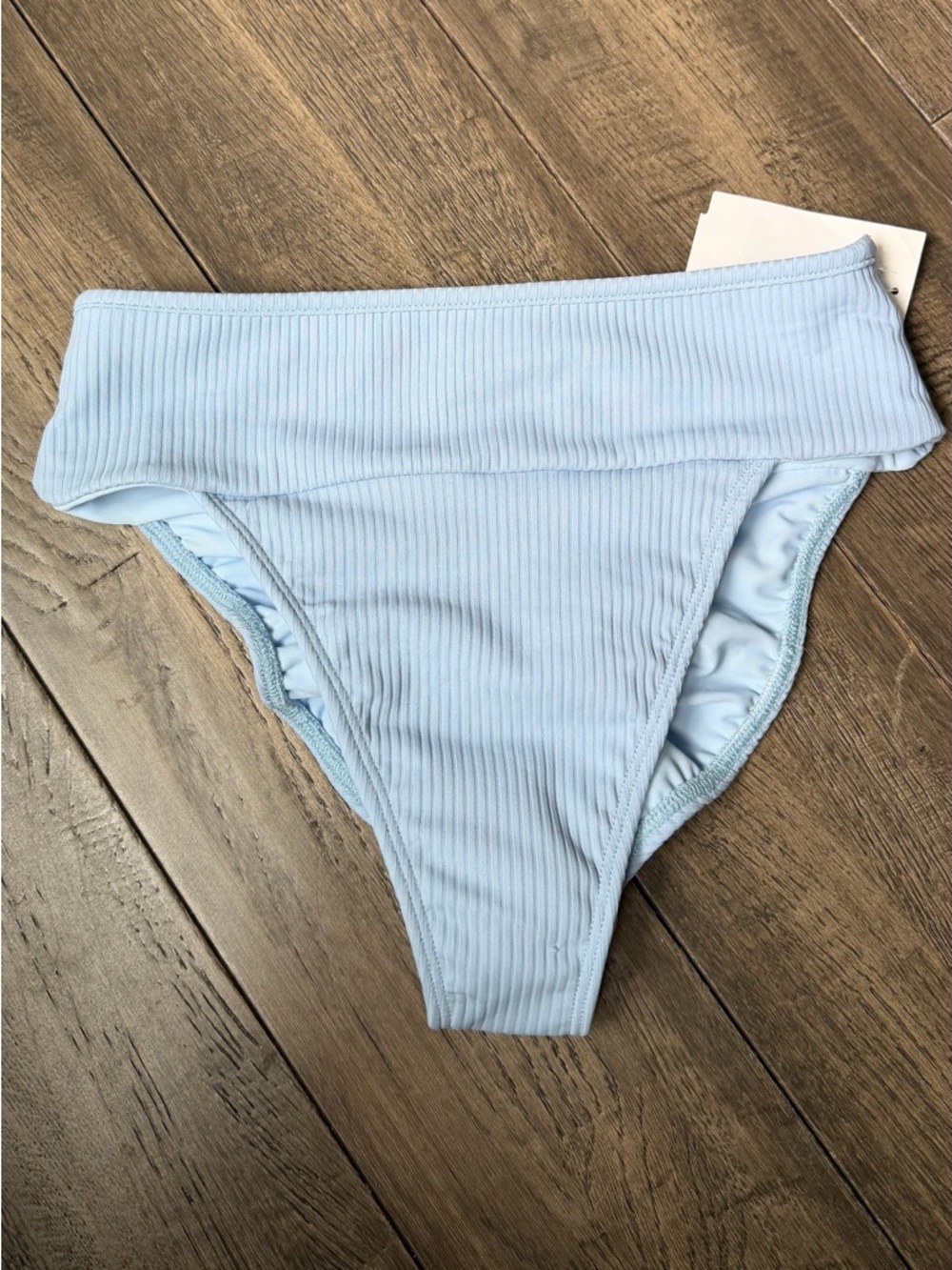 MONTCE Tamarindo Rib High Cut Bikini Black  Bottom S $112 - Picture 5 of 7